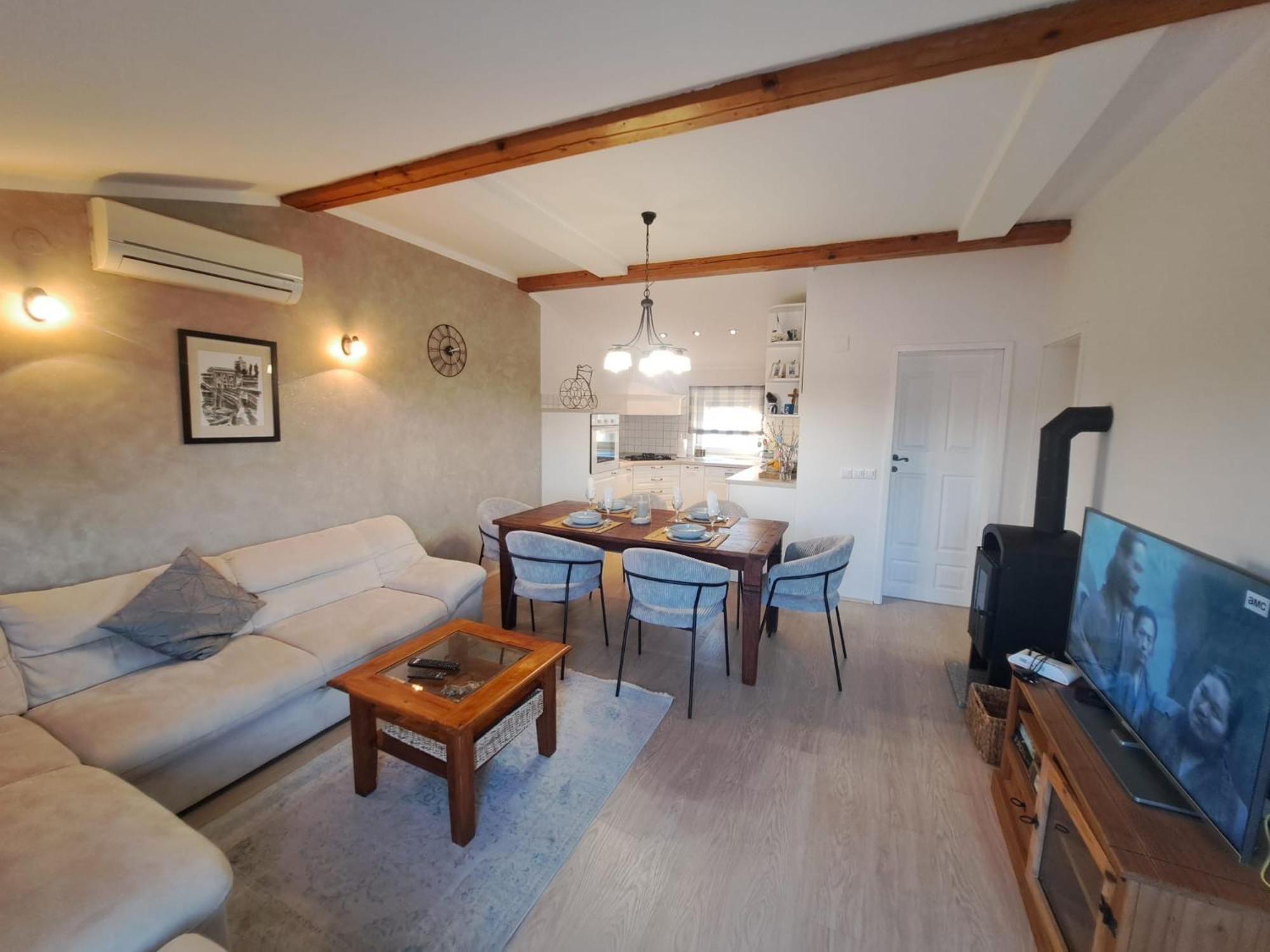 Apartman Lucia Posedarje Eksteriør bilde